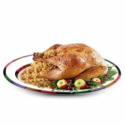 eco-friendly bamboo serving plates for BBQs -CIRCO: Serving Oval Turkey Platter