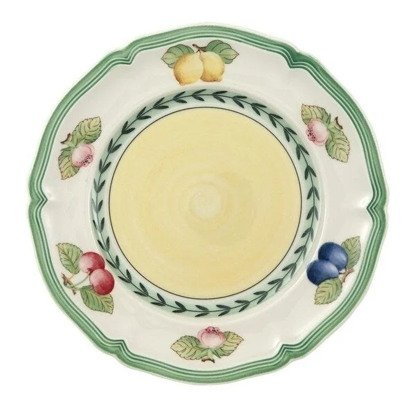 premium porcelain dinnerware for restaurants -Villeroy & Boch French Garden Fleurence 8 1/4 in Salad Plate