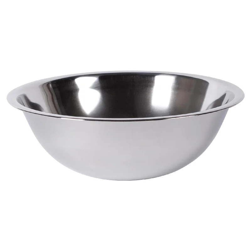 modern porcelain serving plates for fine dining -2.4L Stainless Steel Mixing Bowl - By Argon Tableware