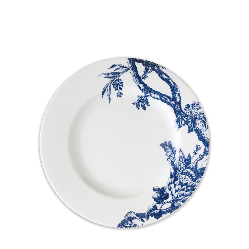 high-quality porcelain plates for catering services -Arcadia Rimmed Salad Plate