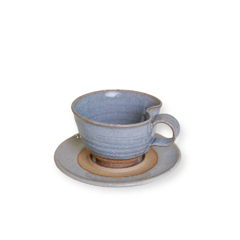 hot drink coffee cup -Wabi Cup and Saucer Set