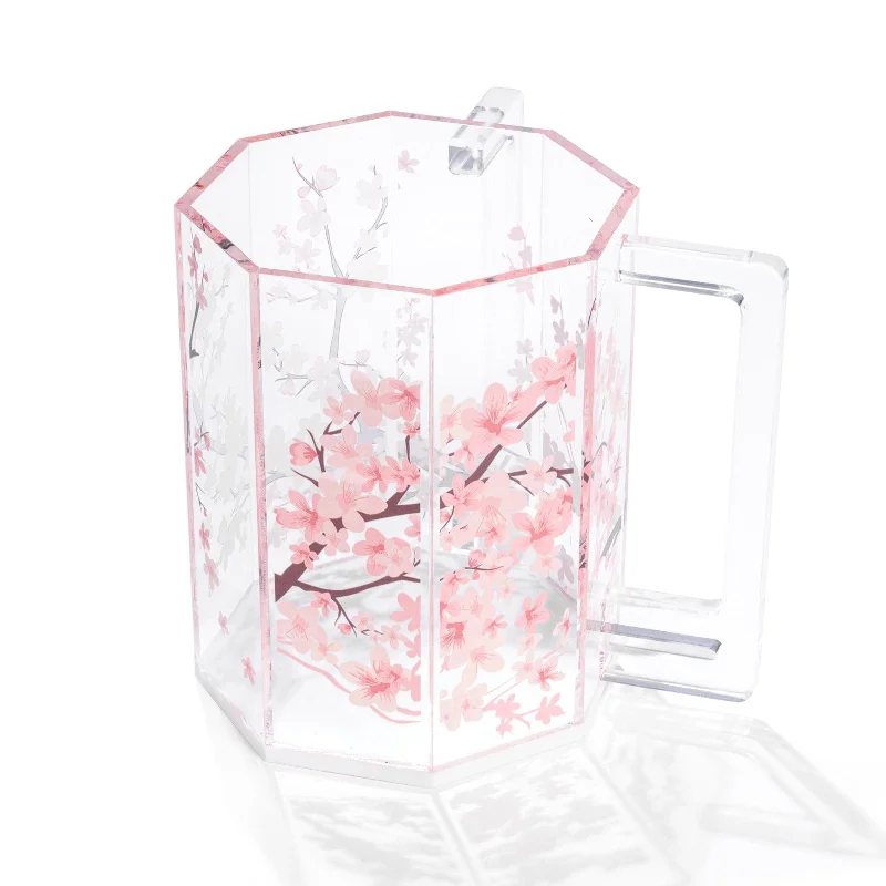 large custom coffee mug -Cherry Blossom Washing Cup