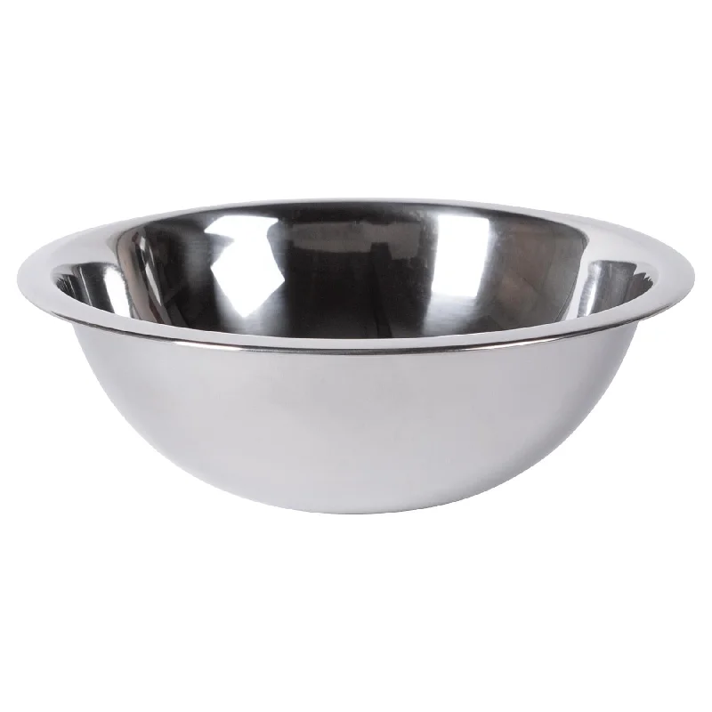 modern bamboo plates for family gatherings -1L Stainless Steel Mixing Bowl - By Argon Tableware