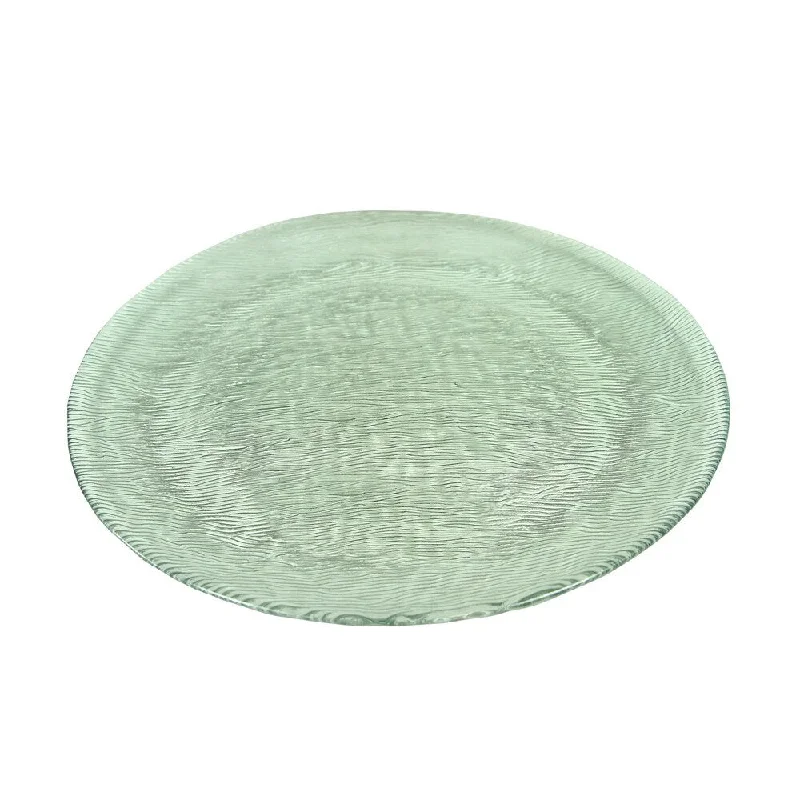 premium porcelain dinner plates for restaurants -Essential Decor & Beyond 6pc. 10.5" Round Glass Plate EN2692 - 10.5 x 10.5