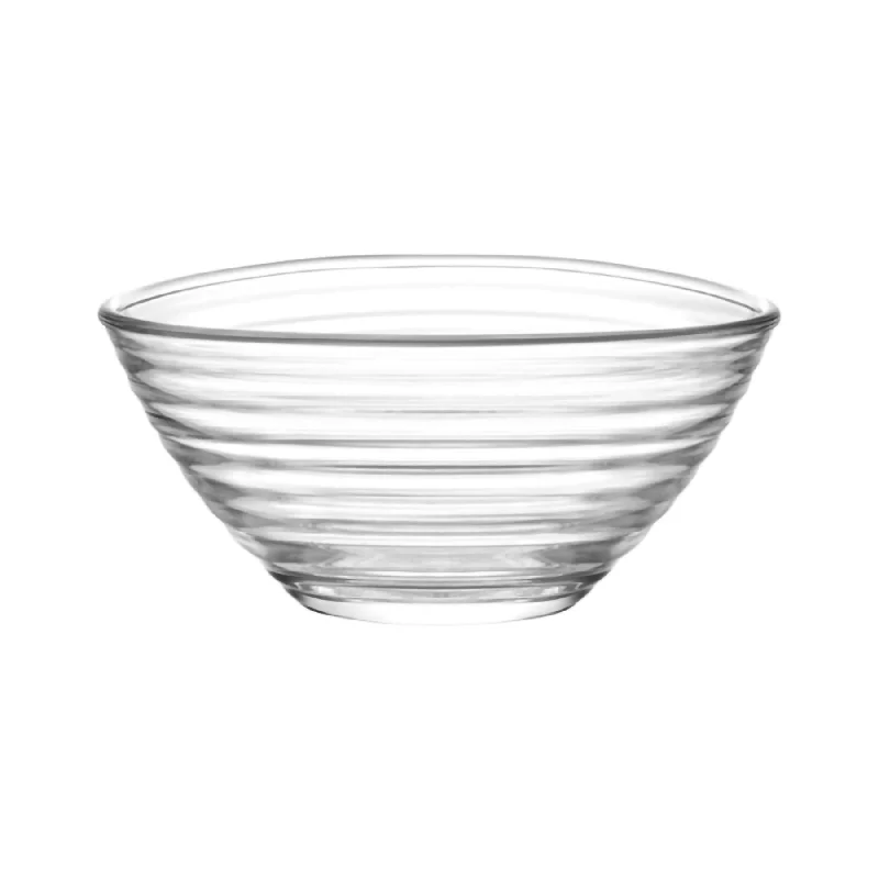 luxury bamboo plates for daily use -7cm Derin Glass Serving Bowl - By LAV