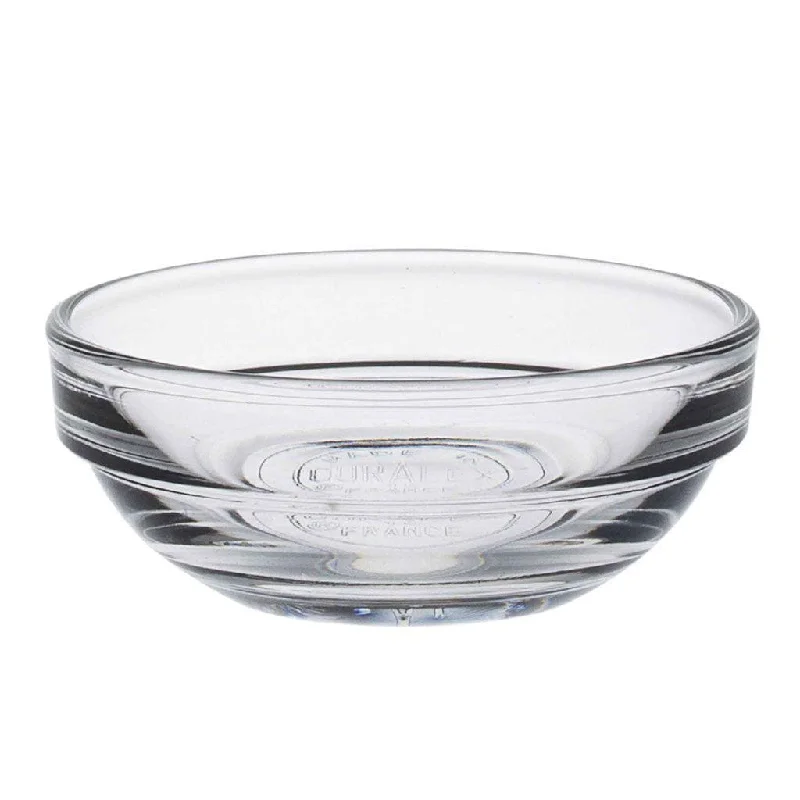 luxury bamboo bowls for serving soups -6cm Clear Lys Glass Nesting Mixing Bowl - By Duralex