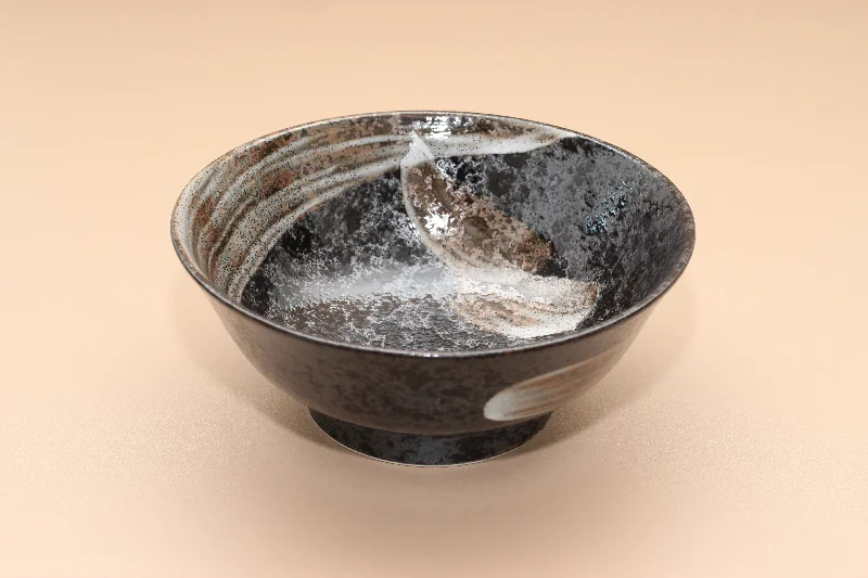 high-quality bamboo serving bowls for picnics -Hibiki | Tamayura | AKEYO-ARAHAKE Ramen Bowl