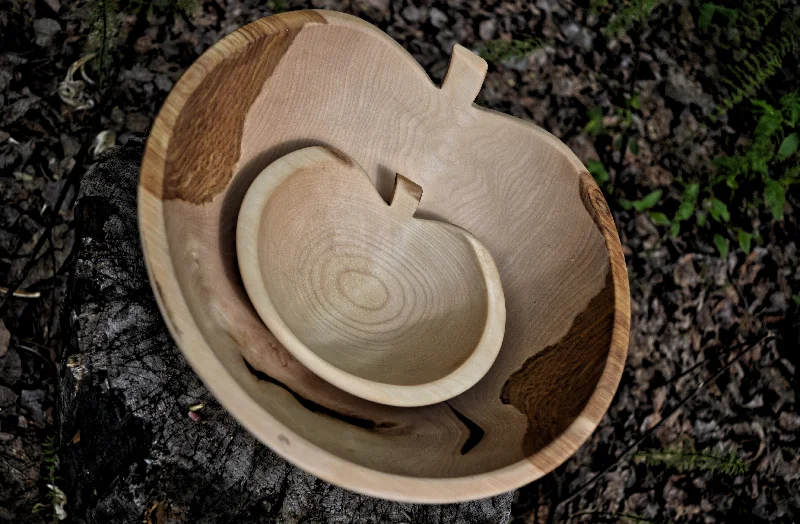 stylish bamboo serving trays for family dinners -Pumpkin Bowl - Plain or Engraved