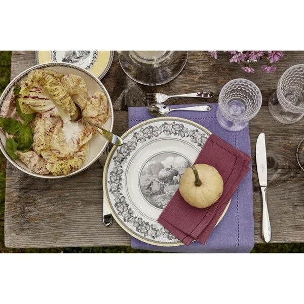 eco-friendly bamboo serving trays for outdoor events -Villeroy & Boch Audun Promenade 10 1/2 in Dinner Plate