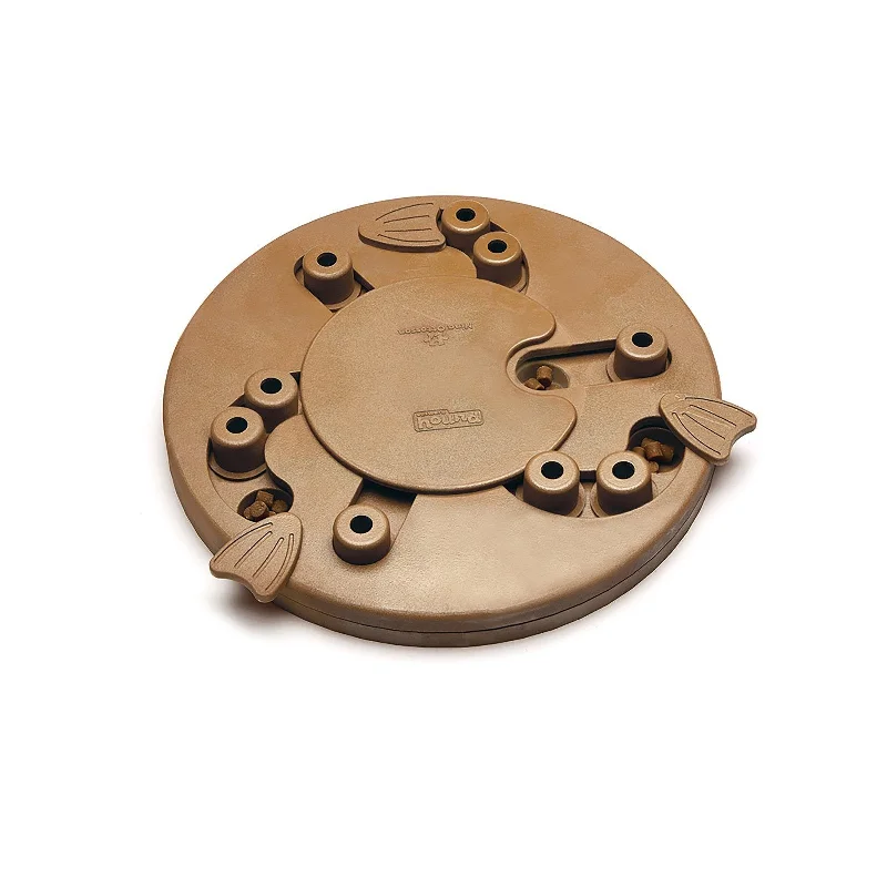 reusable bamboo serving plates for daily use -Nina Ottosson Dog Worker Wooden Puzzle Feeder Dog Toy^^^