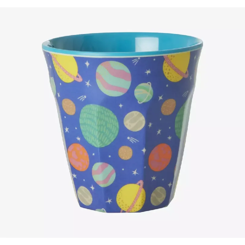 trendy tea mug -Rice DK Melamine Kids Cup with Galaxy Print - Small - 160 ml