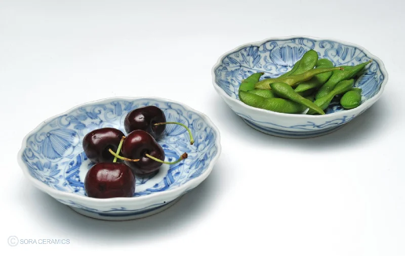 modern bamboo plates for serving salads -Imari small bowls