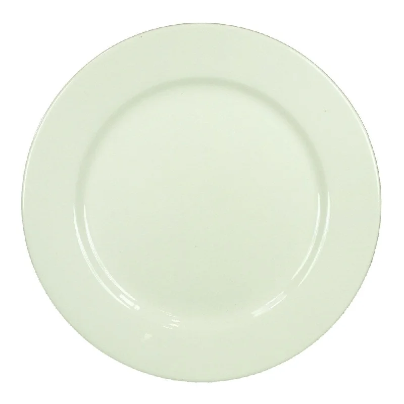 reusable porcelain dinnerware sets for special occasions -Essential Decor & Beyond 6pc. 9" Round Ceramic Plate EN37088 - 9 x 9