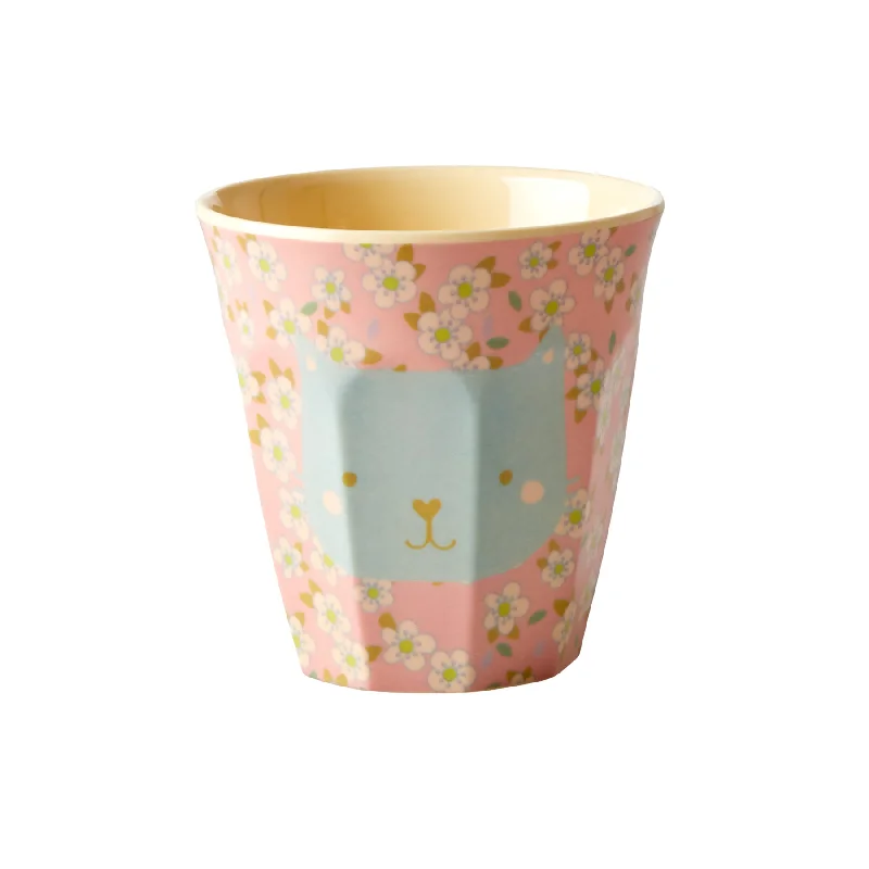 elegant coffee mug -Rice DK Small Melamine Kid Cup - Coral