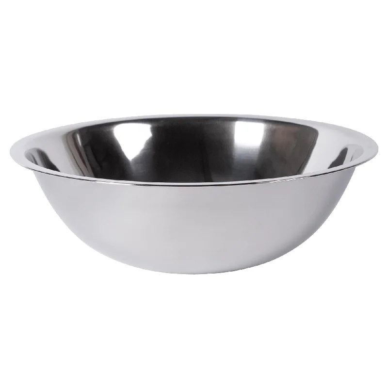 elegant porcelain bowls for family meals -3L Stainless Steel Mixing Bowl - By Argon Tableware