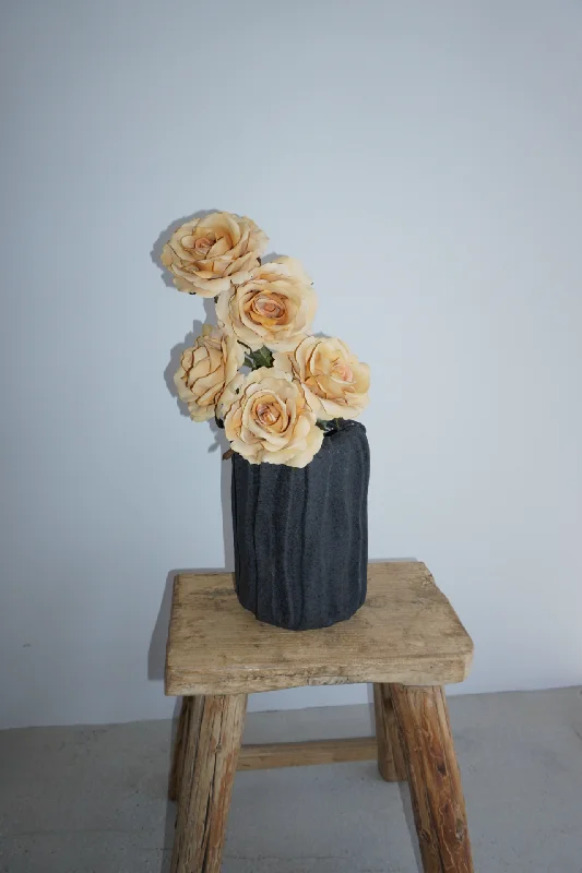 decorative handmade wooden flower vase for wedding -Akki Vase