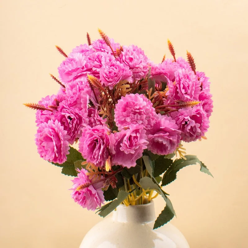 handmade geometric crystal flower vase for home centerpiece -Blooms & Butterflies Floral Sticks (Set Of 2)