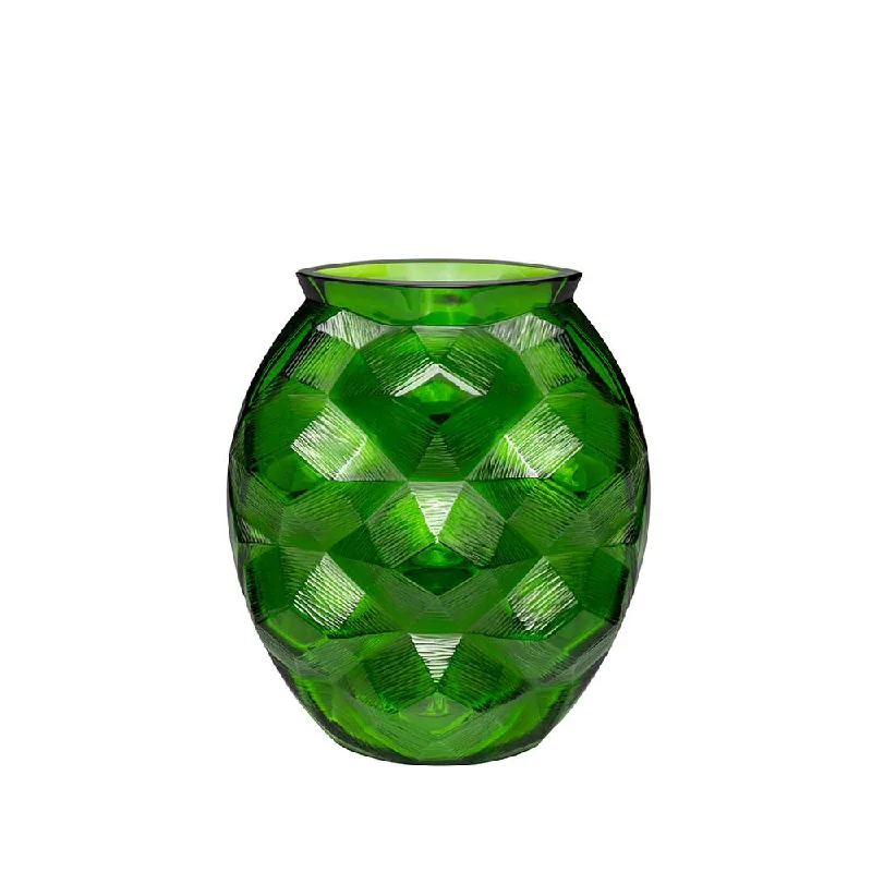 geometric crystal handmade flower vase for modern living room -Tortue Vase