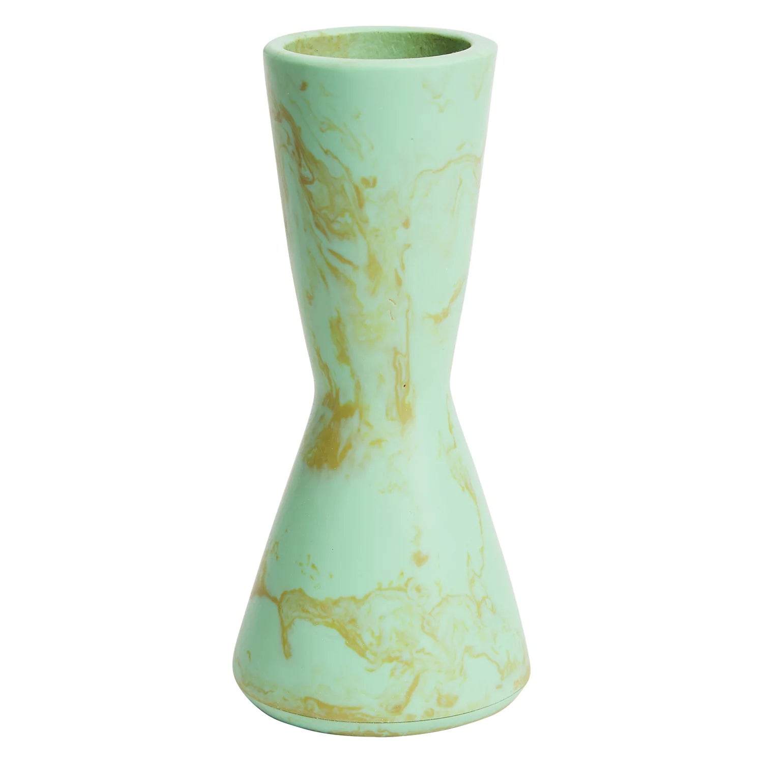 luxury geometric flower vase for modern home centerpiece -Sage X Clare Elessi Vase - Artichoke