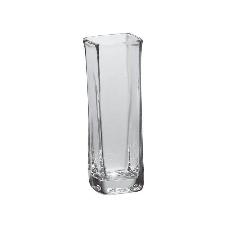 tall geometric flower vase for modern office floral displays -Woodbury Vase, Medium