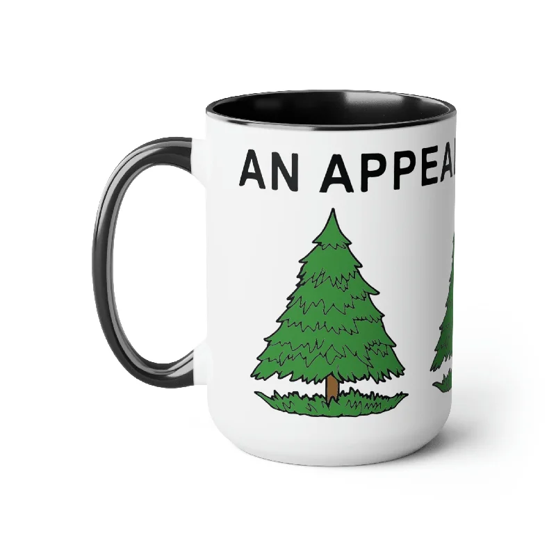 tea mug with quote -An Appeal To Heaven Flag Mug - 15 oz