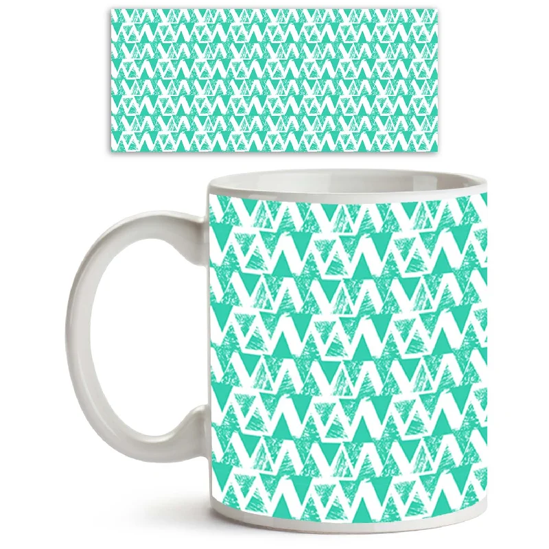 rustic tea mug -ArtzFolio Geometrical Behaviour D2 Ceramic Coffee Tea Mug Inside White