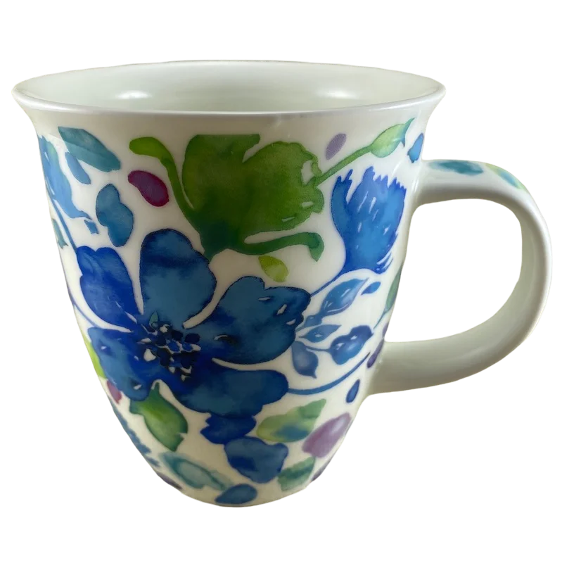 funny coffee cup for work -Caroline Bessey Firenze Floral Mug Dunoon