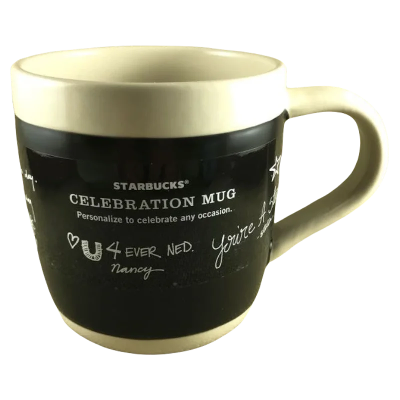 trendy tea mug -Celebration Personalize To Celebrate Any Occasion Mug Starbucks