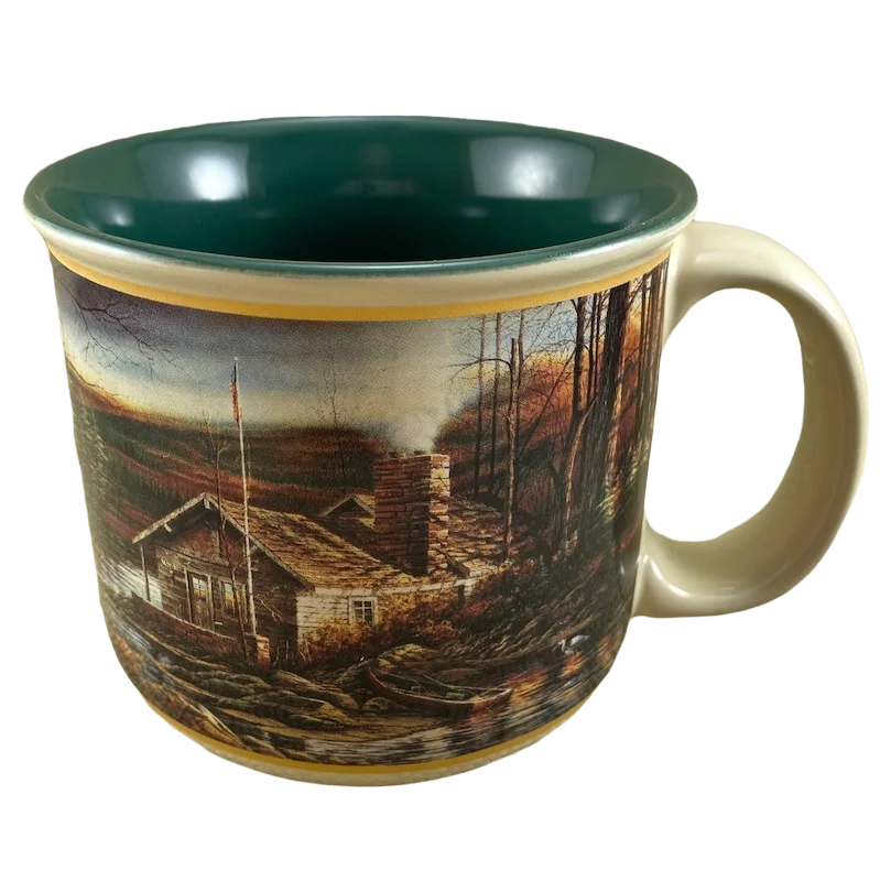 artistic ceramic coffee mug -Changing Seasons Autumn Terry Redlin Mug The Hadley Collection