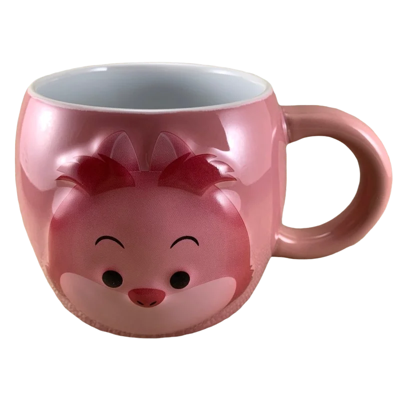 large coffee mug with funny quotes -Cheshire Cat Alice In Wonderland Tsum Tsum Embossed Mug Disney Store