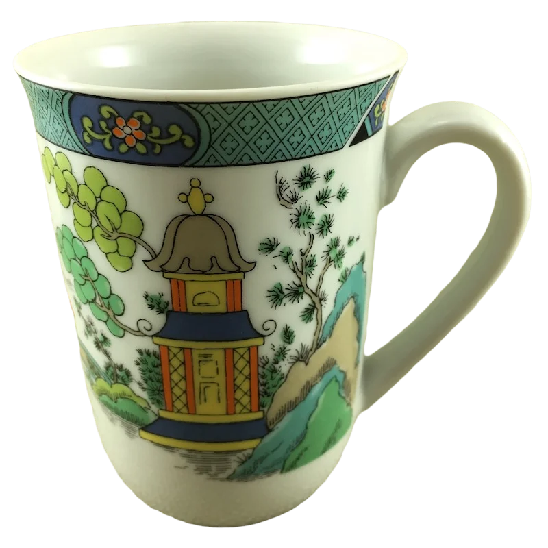 ceramic mug with funny message -Chinese Garden Mug Sigma Tastesetter