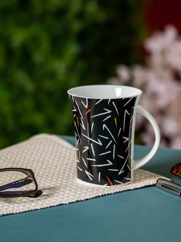 cool coffee mug with design -Muddy Coffee & Milk Mug, 1 Piece, 340 ml (M305)