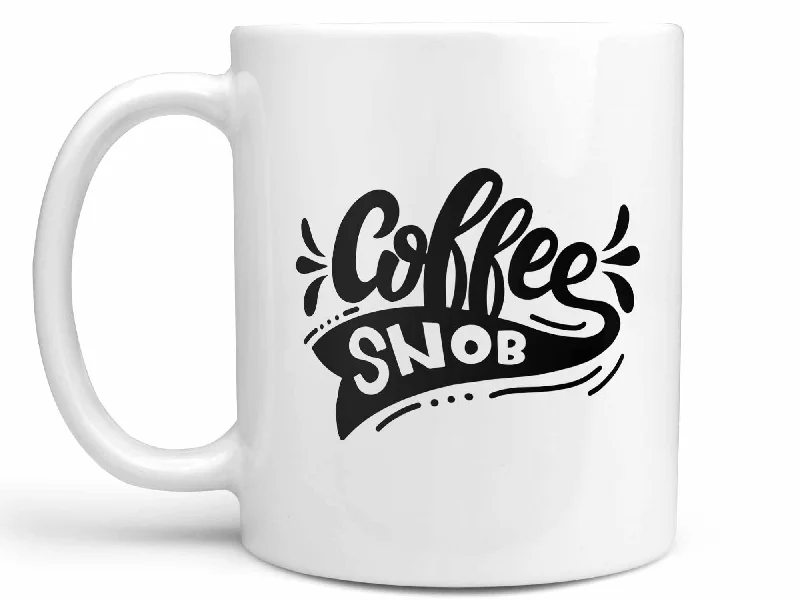 oversized ceramic mug -Coffee Snob Coffee Mug