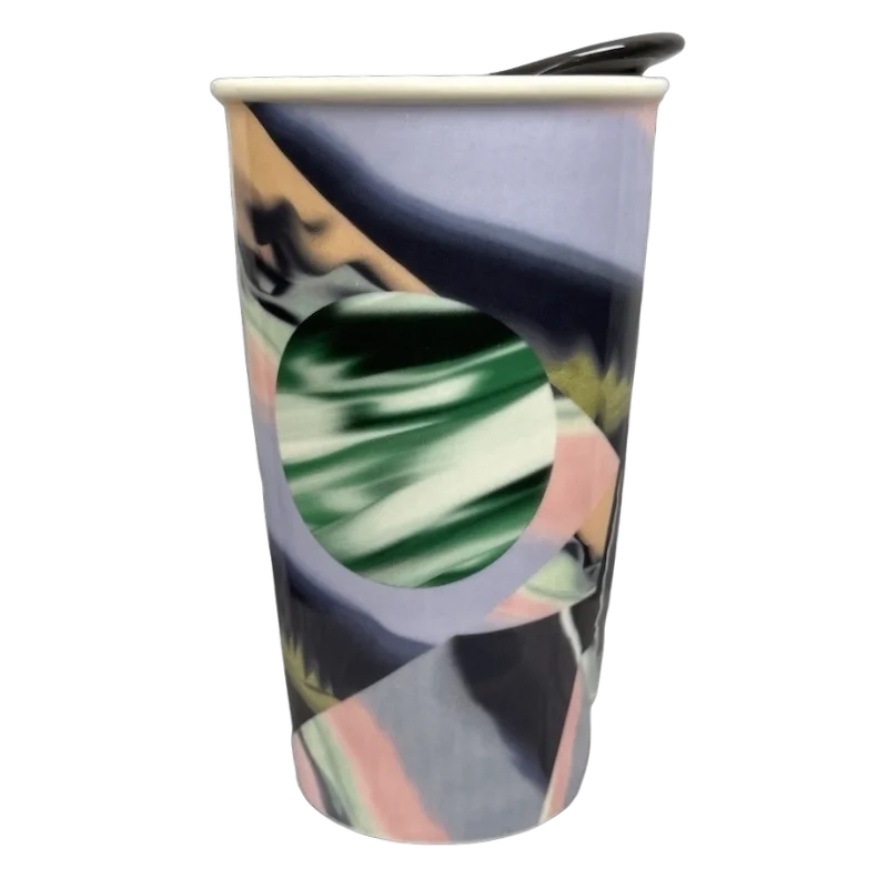 chic tea cup -Dot Collection Abstract Marble Dot 12oz Tumbler 2014 Starbucks