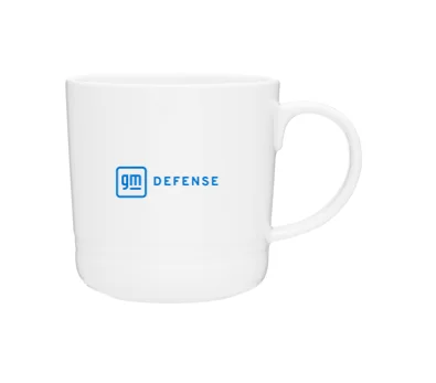 novelty coffee cup with design -GM Defense Ceramic Mug