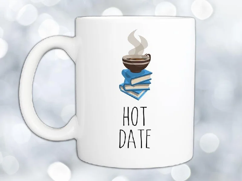 custom coffee mug with name -Hot Date Coffee Mug