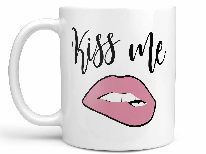 portable tea cup -Kiss Me Lips Coffee Mug