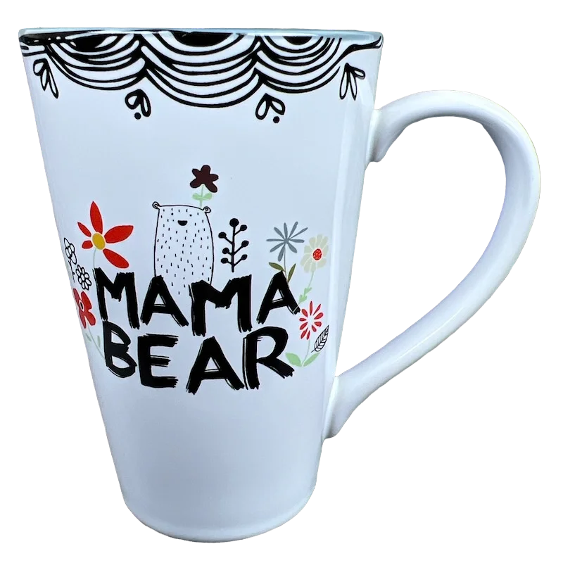 elegant ceramic tea cup -Mama Bear Love You More Tall Mug Pavilion Gift Company