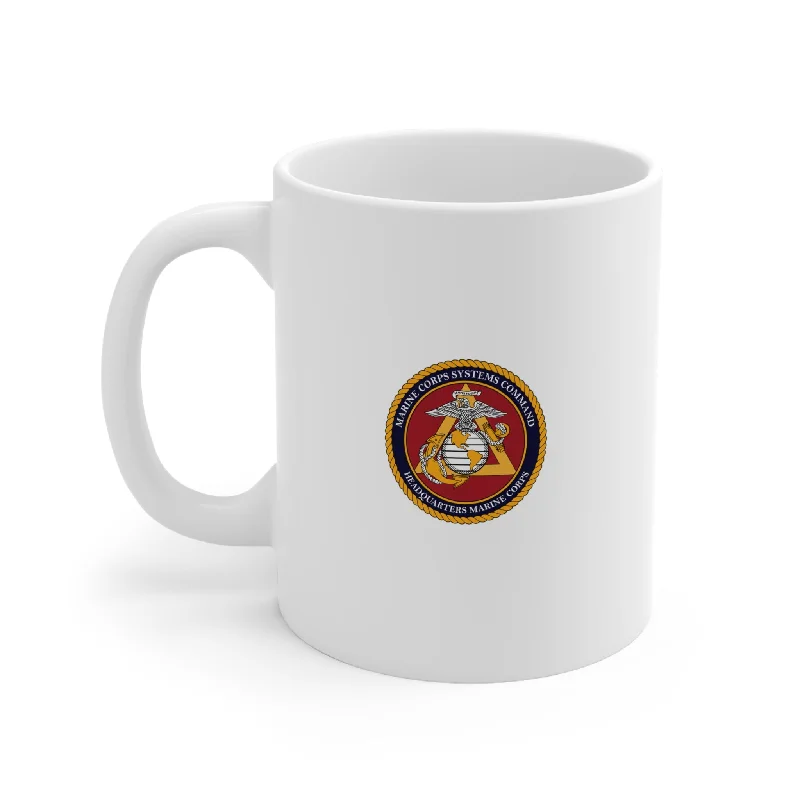 creative tea cup for gifts -Marine Corps Systems Command Mug - 11oz