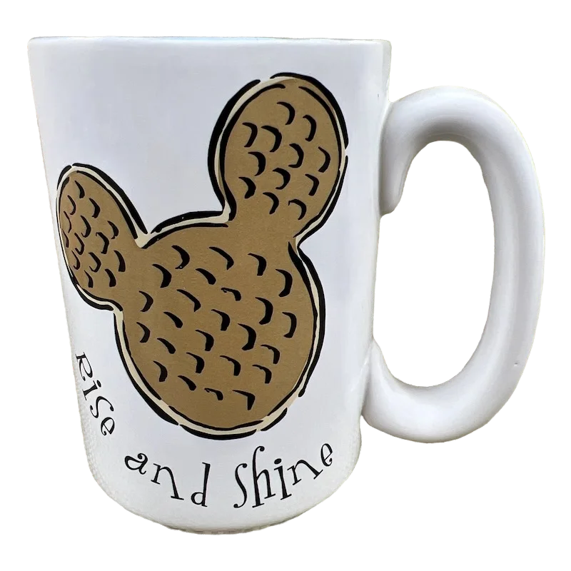 unique ceramic coffee mug for gift -Mickey Mouse Waffle Rise And Shine Mug Disney