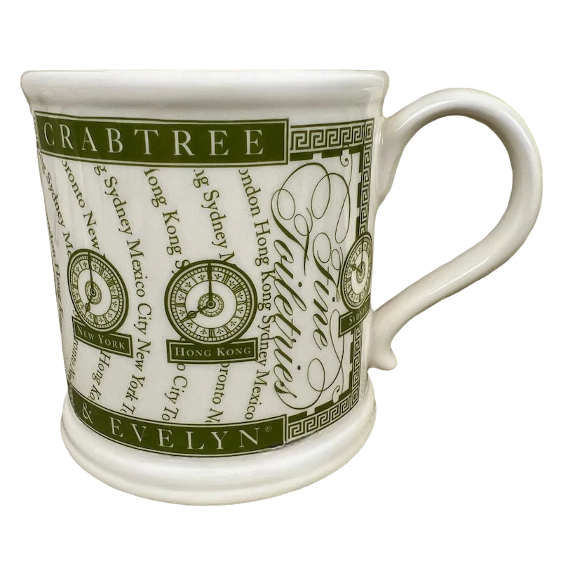 stylish insulated tea mug -Millenium Mug Crabtree & Evelyn