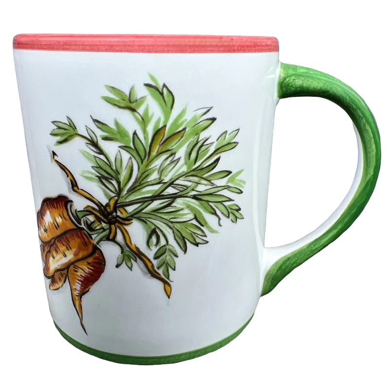 luxury tea mug -Primavera For The Essex Collection Kate Williams Carrots Mug Raul De Bernarda