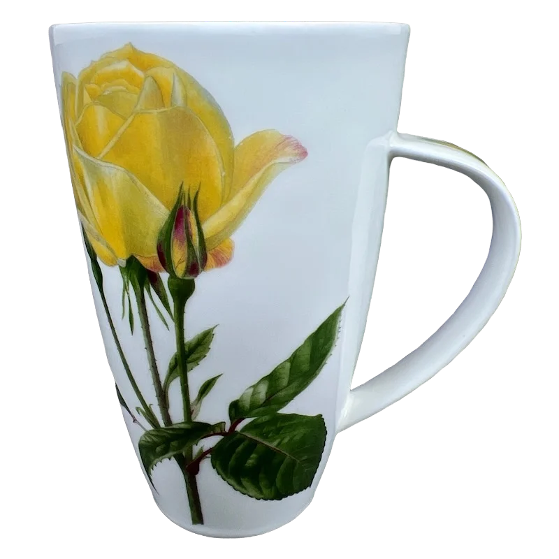 unique ceramic coffee mug for gift -Rose Garden Kathy Pickles Mug Dunoon