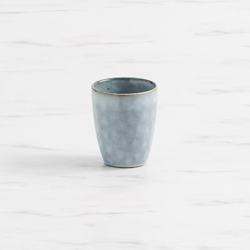 unique ceramic coffee cup -Salisbury & Co Baltic Latte Cup 400ml in Blue Grey