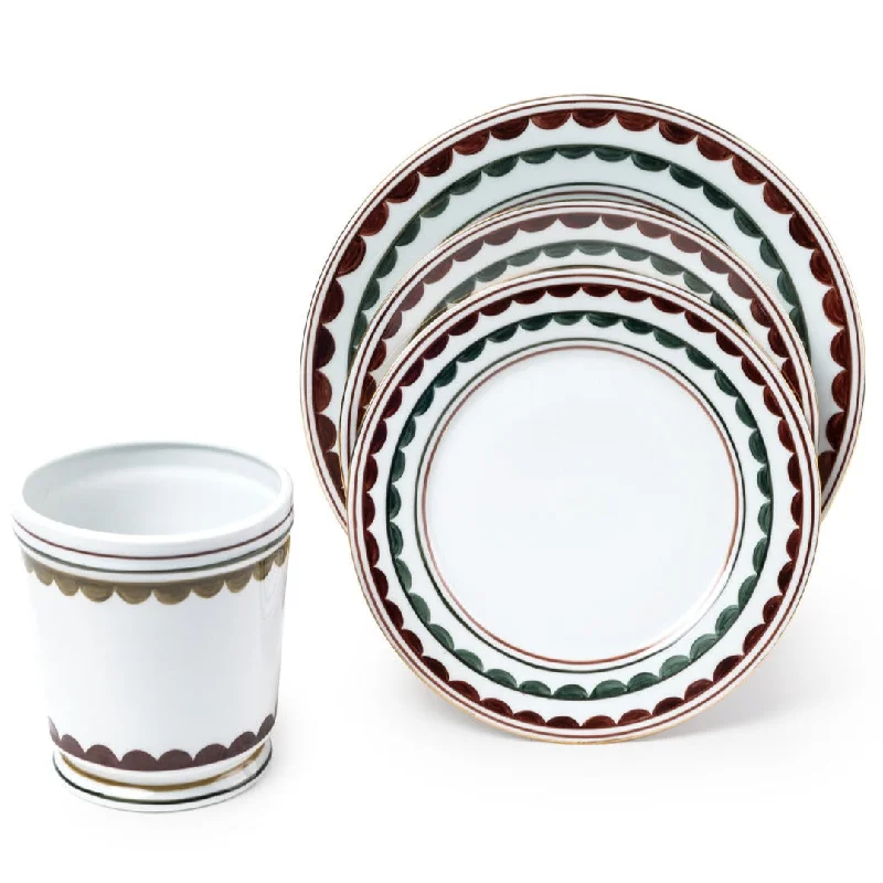 hand-crafted coffee cup -Scallop Dinnerware