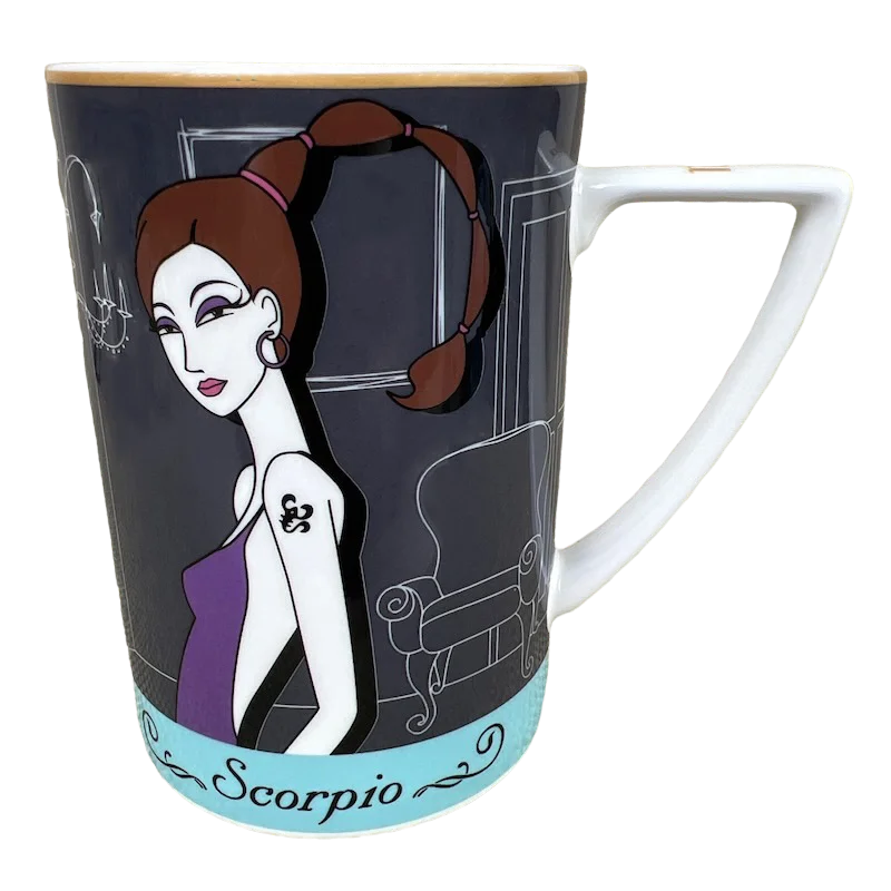 coffee mug with your name -Scorpio The Zodiac Mug Royal Bone China