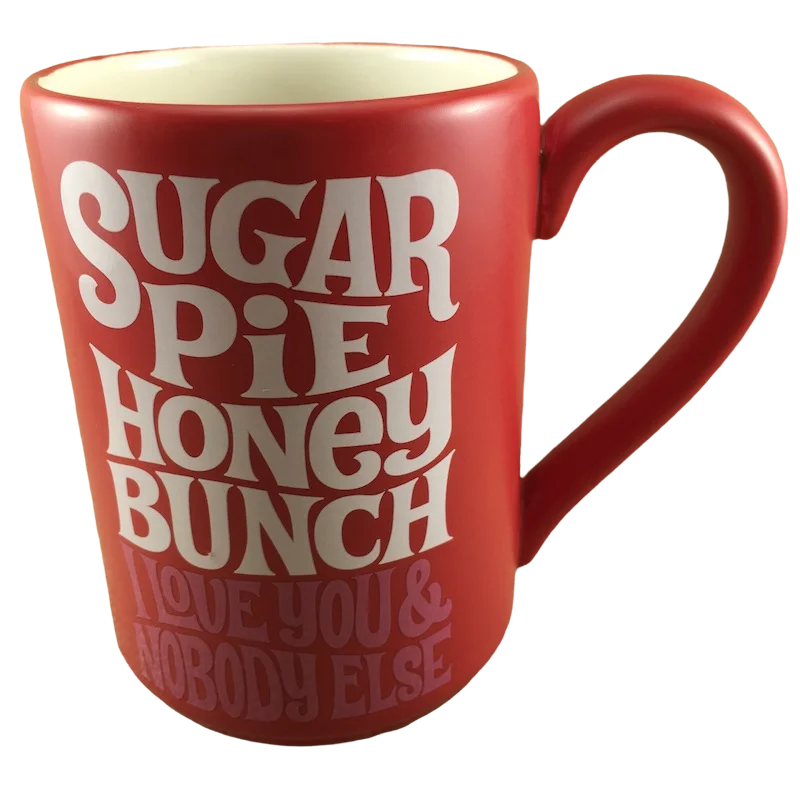 elegant coffee cup for gifts -Celebrating 50 Years Of Motown Sugar Pie Honey Bunch I Love You & Nobody Else Mug Hallmark