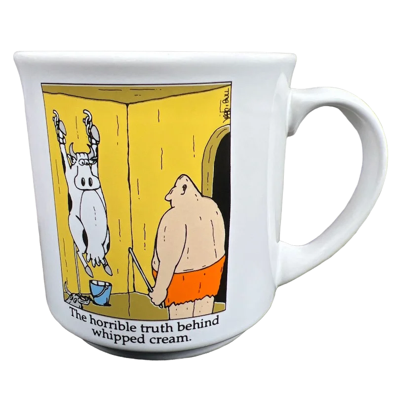 creative coffee mug -The Horrible Truth Behind Whipped Cream Mug Recycled Paper Products