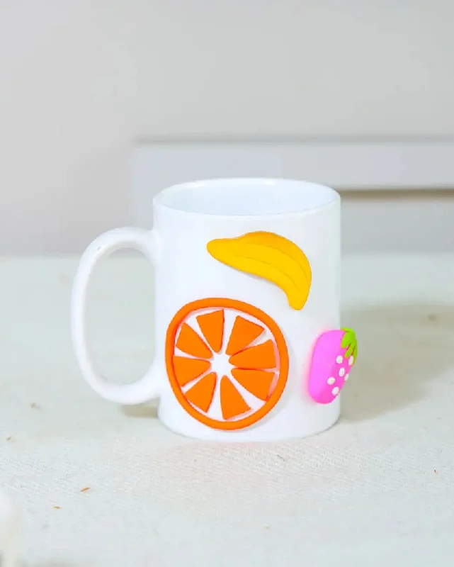 mug with logo design -Tropical Ceramic Delight Mug