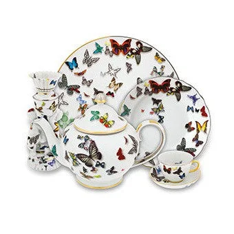 travel coffee mug for morning -Butterfly Parade Dinnerware